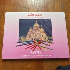 Conté à Paris パステルペンシル 48色セット 缶入り コンテアパリ