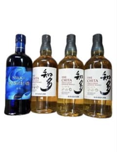 ニッカ セッション 1本 ＆ サントリー 知多 3本 計4本セット ニッカ セッション 1本 ＆ サントリー 知多 3本 計4本セット - メルカリ