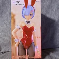 リゼロ レム BiCute Bunnies レッドカラー フィギュアのサムネイル