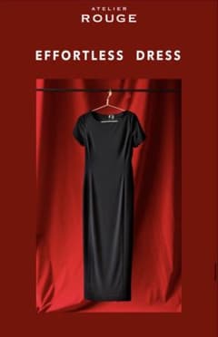 ATELIER ROUGE エフォートレスドレス アトリエルージュワンピース