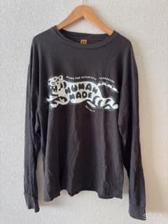 HUMAN MADE タイガー 長袖 カットソー ヒューマンメイド ロンT - メルカリ