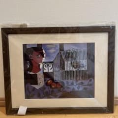 【新品•未使用】パブロピカソ　鳥籠　複製画 新品•未使用】パブロピカソ 鳥籠 複製画 - メルカリ