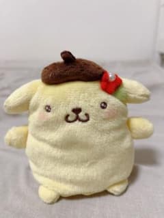 ポムポムプリン マスコット ぬいぐるみキーホルダー
