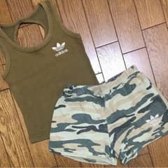 adidasセットアップ 迷彩 カモフラ タンクトップのサムネイル