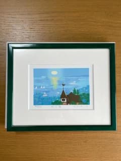 吉岡浩太郎　シルクスクリーン「小鳥の部屋」 吉岡浩太郎 シルクスクリーン「小鳥の部屋」 吉岡浩太郎シルク