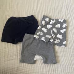 GAP 、西松屋ハーフパンツ 3点セット 60-70cmのサムネイル
