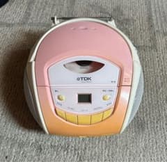 TDK ポータブルラジオ CDプレーヤー ピンクのサムネイル