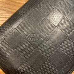 Louis Vuitton 長財布ダミエアンフィニポルトフォイユプラザ　ブラックのサムネイル