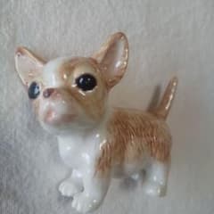 陶器製 チワワ 置物 b2 - メルカリ