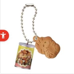 PEANUTS ウッドストック ビスケットミニチュアチャーム 丸缶メープルのサムネイル