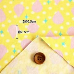 【のこ様専用】スムースニット ❀ キラキラ雫柄のサムネイル