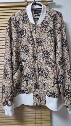 BEAMS JAPAN 総柄 ジップアップ ブルゾン Lサイズ 値引き交渉ありのサムネイル