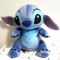 【新品】 ディズニー スティッチ グランデぬいぐるみ 赤いほっぺのおすわり