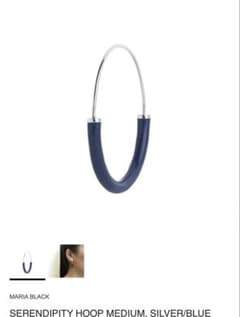 MARIA BLACK 】SERENDIPITY HOOP MEDIUM - メルカリ
