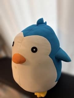 링 핑 드럼 원치수 큰 펭귄 인형 약 45㎝