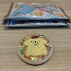 サンリオ 刺繍缶バッチ ポムポムプリンのサムネイル