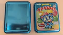 m*.様 ANGEL BLUE Meiji キャンディ缶 小物入れのサムネイル