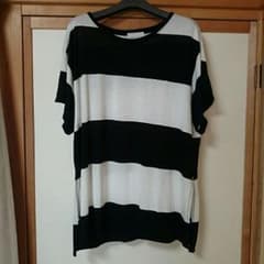 ピグミー様専用　ジーナシス　ワイドボーダービッグTシャツのサムネイル