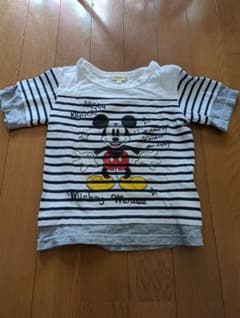 今時期に！五分袖ミッキーのサムネイル