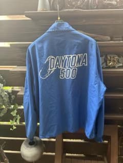 70s Indy インディ500 レーシングチームナイロン ジャケット Lのサムネイル