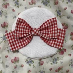 【ぬい服】ちびぐるみ・きらどるサイズ レース付きベレー帽 ぬい帽子のサムネイル