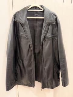 SCHAFFEN 黒 レザージャケットのサムネイル