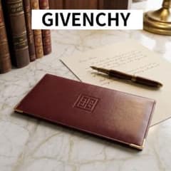GIVENCHY 4G 長財布 ボルドー レザー ゴールド金具 ジバンシーのサムネイル