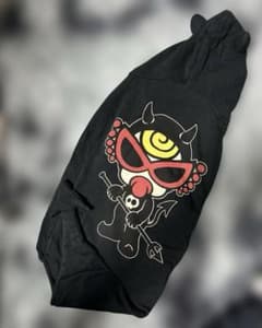 HYSTERIC MINI おくるみ 黒 デビル 防寒 ベビー - メルカリ