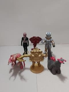 HG Ultraman Seven Monsters Bundle - Tokusatsu Monster Figures Hobby Tsuburaya Productions