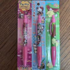 ハローキティ・ポムポムプリン ·マイメロディボールペン 3本セットのサムネイル