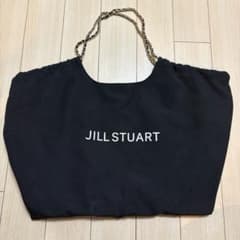JILL STUART チェーンハンドル トートバッグ ブラック　チェーンロゴのサムネイル