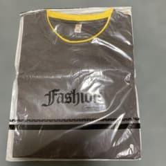 Fashion Collection Tシャツ グレー イエロー 2XL