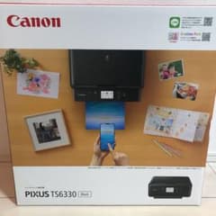 新品未開封Canon PIXUS TS6330BK 保証書付12／5〜のサムネイル
