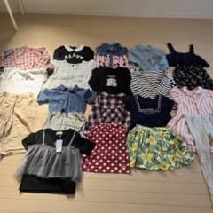女の子　１９点　まとめ売り　ブランド服のサムネイル