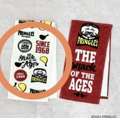 [신품 미사용]Pringles 프링 루스 약 34x80cm 페이스 타올
