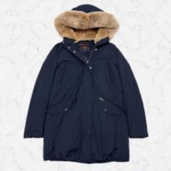 17031✨ウールリッチ×イエナ COCOON ESKIMO ダウンジャケット ウールリッチ COCOON ESKIMO ダウンコート ネイビー XS - メルカリ