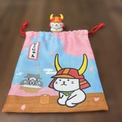 ひこにゃん 巾着袋 彦根城 フィギュア セットのサムネイル
