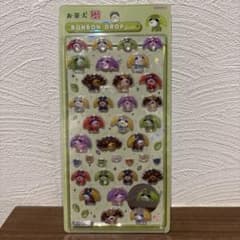 正規品　お茶犬 BONBON DROP シールのサムネイル