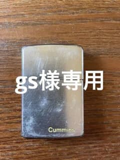 1976年製Zippo ライター Cummins メタル製のサムネイル