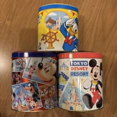 東京ディズニーリゾート チョコレートクランチ空き缶 3個セットのサムネイル