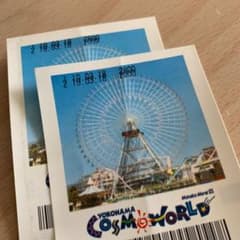 専用です！横浜コスモワールド4000円分回数券(2000円×2枚)のサムネイル