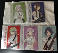 バンドリ millsage お渡し会 特製カード 5点セットのサムネイル