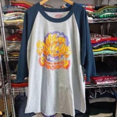 USA古着 映画 ビルとテッドの大冒険 ラグランTシャツ 七分袖