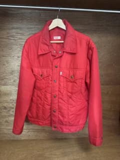 Levi's レッド ナイロンジャケットのサムネイル