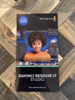 davinci resolve 17 studio 正規品のサムネイル
