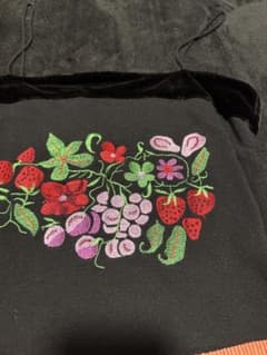 刺繍　ベロアキャミのサムネイル