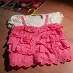 ちい様専用☆美品☆70☆kidszoo☆女の子☆ピンクのサムネイル