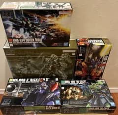 HGUCリーベン・ヴォルフ、ドーベンウルフ、マラサイ、ハイザック、リックドムⅡ HGUCリーベンヴォルフ、ドーベンウルフ、マラサイ、ハイザック