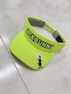 Jack Bunny ゴルフ バイザー ネオンイエローのサムネイル
