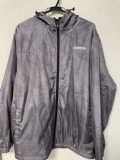 OUTDOOR フード付きアウター グレー　大きいサイズ　5Ｌ　ジャケットのサムネイル